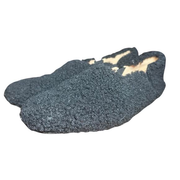 J. Crew Sherpa Flats with Elastic in Black - Size 8.5 - Picture 5 of 11